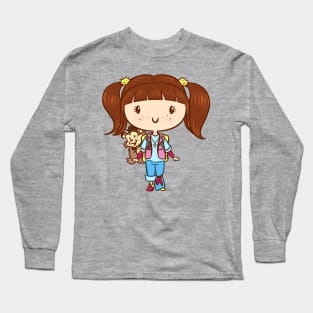 Punky Girl: Lil' CutiEs Long Sleeve T-Shirt